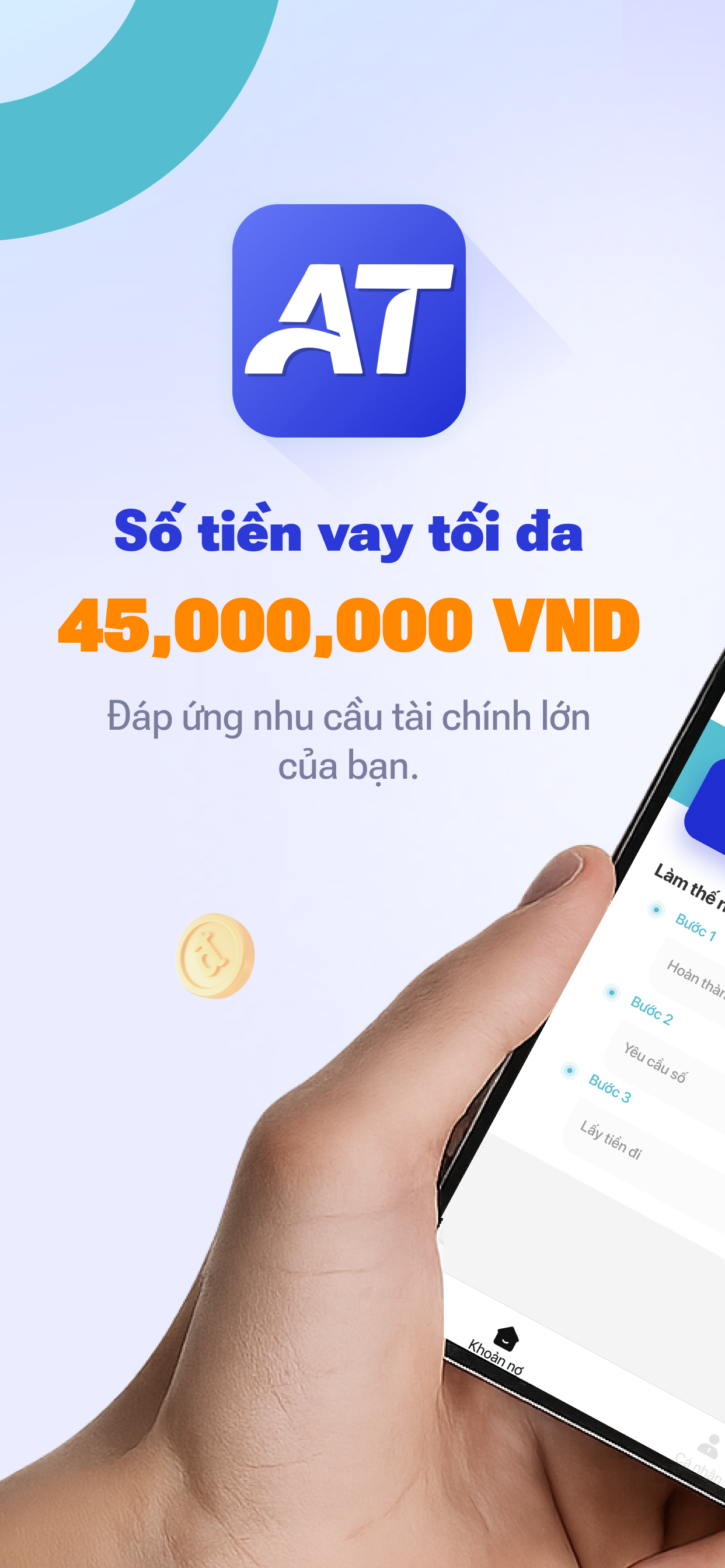 Quy trình vay vốn đơn giản